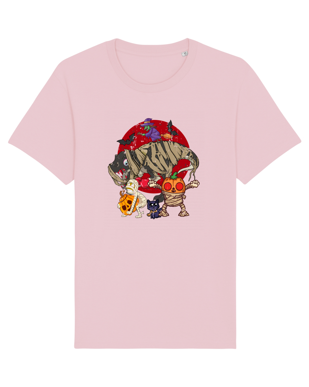 Tricou mânecă scurtă Unisex Rocker Cotton Pink