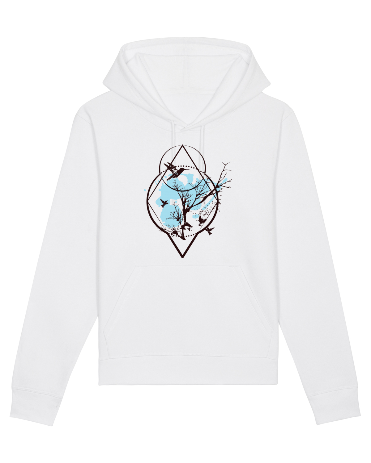 Hanorac Unisex Drummer White