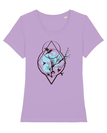 Natura Albastra Geometric Lavender Dawn