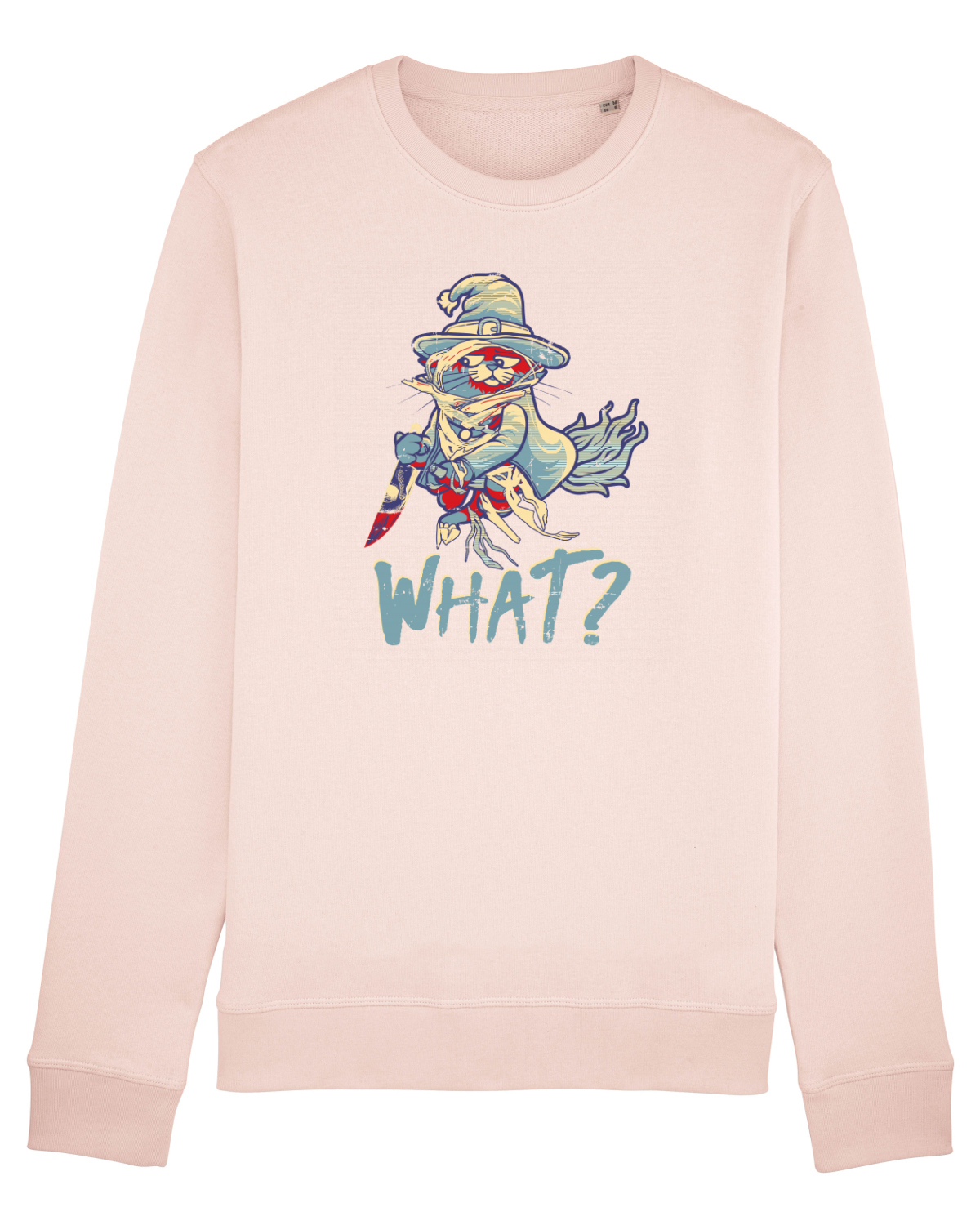 Bluză mânecă lungă Unisex Rise Candy Pink