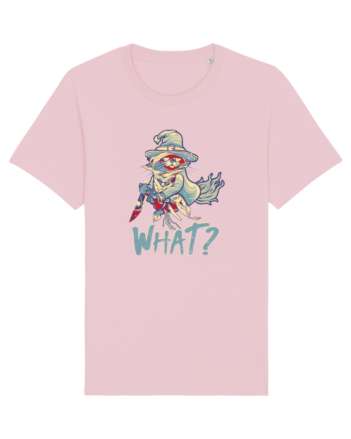 Tricou mânecă scurtă Unisex Rocker Cotton Pink