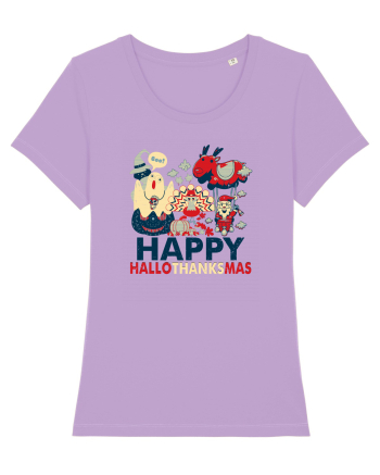 Halloween Thanksgiving si Craciunul. Design retro 3 in 1 Lavender Dawn