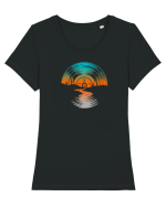 temelie third Tricou mânecă scurtă guler larg fitted Damă Expresser