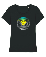 dancing mountains Tricou mânecă scurtă guler larg fitted Damă Expresser