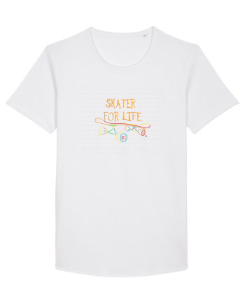 Skater For Life White