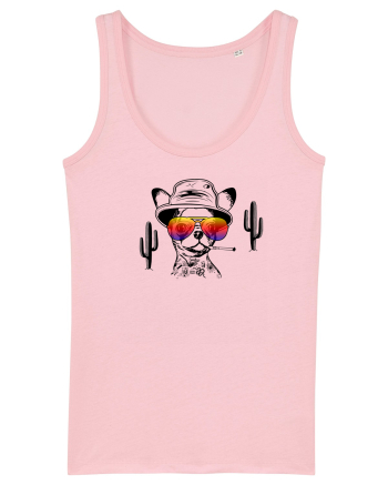 fear and loathing chihuahua Cotton Pink