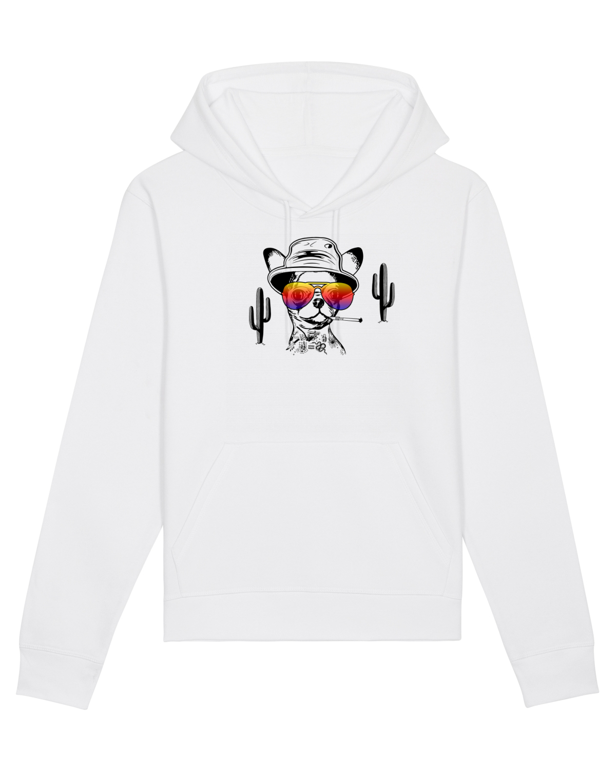 Hanorac Unisex Drummer White