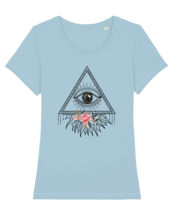 Ochi Floral Piramida Sky Blue