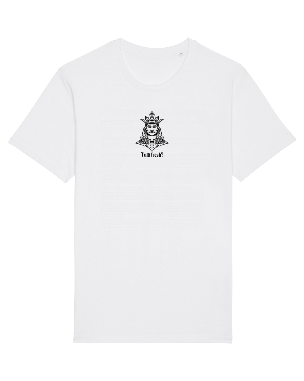 Tricou mânecă scurtă Unisex Rocker White