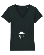 meteor shower Tricou mânecă scurtă guler V Damă Evoker