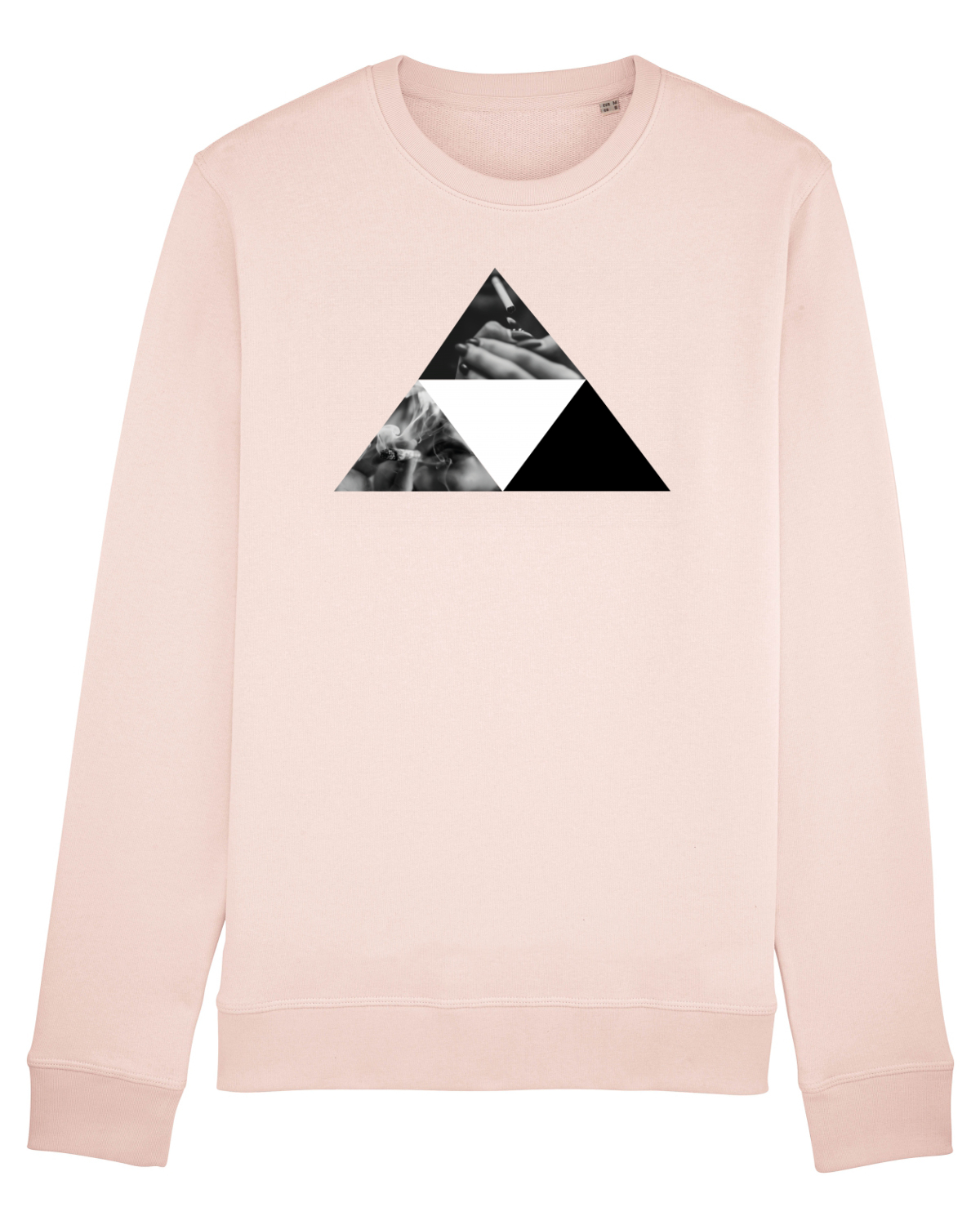 Bluză mânecă lungă Unisex Rise Candy Pink