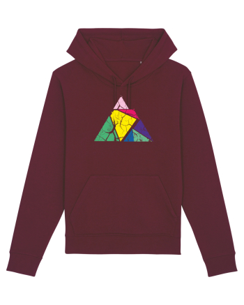 Triangle Burgundy