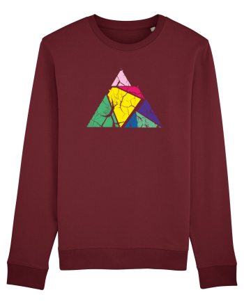 Triangle Burgundy