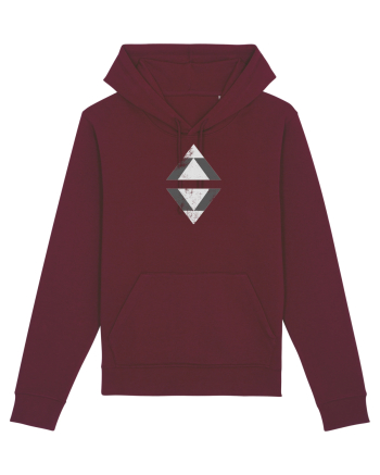 Vintage Triangle Burgundy