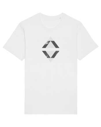 Vintage Triangle White