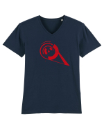 Vinyl Tricou mânecă scurtă guler V Bărbat Presenter