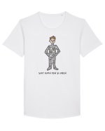 Sunt numai ochi și urechi Tricou mânecă scurtă guler larg Bărbat Skater