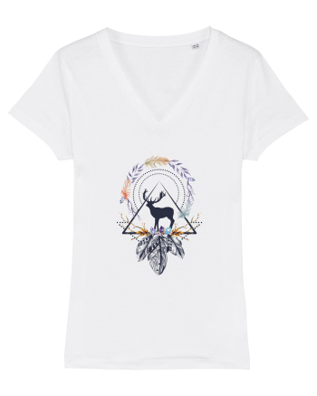 Cerb Floral Cristal White