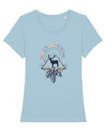 Cerb Floral Cristal Sky Blue