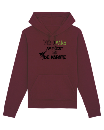 6 ani de karate  Burgundy