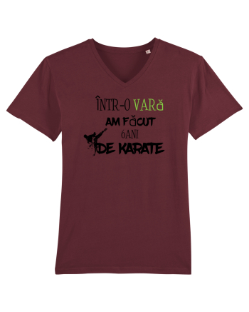 6 ani de karate  Burgundy