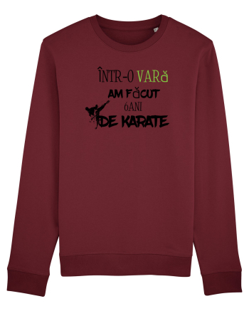 6 ani de karate  Burgundy