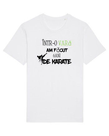 6 ani de karate  White