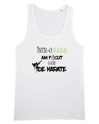 6 ani de karate  White