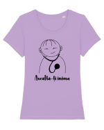 Asculta-ti inima Tricou mânecă scurtă guler larg fitted Damă Expresser