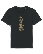 Too many tabs open Tricou mânecă scurtă Unisex Rocker