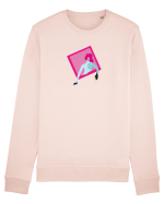 Funky Mona Lisa Bluză mânecă lungă Unisex Rise