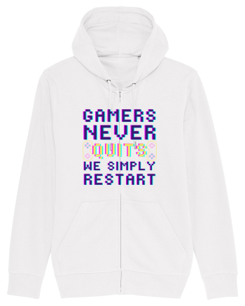 Gamers never quits White