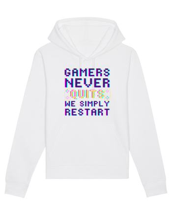 Gamers never quits White