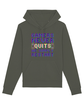 Gamers never quits Khaki