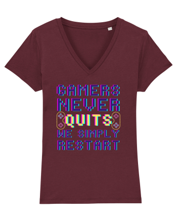 Gamers never quits Burgundy
