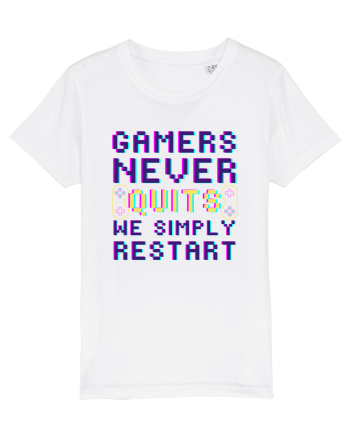 Gamers never quits White
