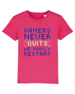 Gamers never quits Tricou mânecă scurtă  Copii Mini Creator