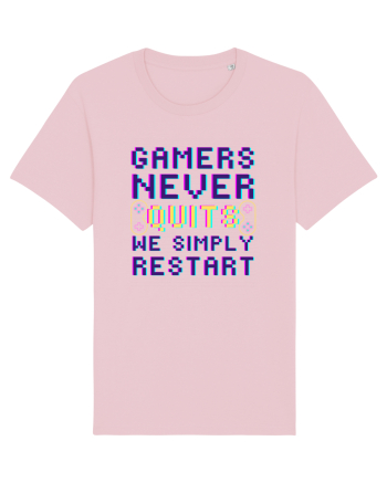 Gamers never quits Cotton Pink