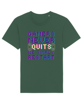 Gamers never quits Bottle Green
