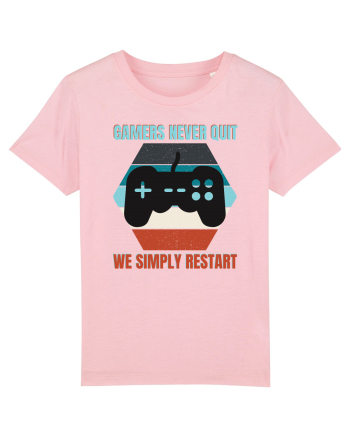 Gamers never quits Cotton Pink