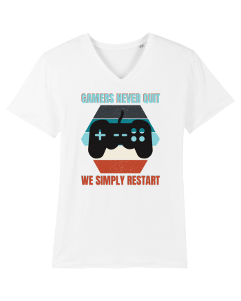 Gamers never quits White