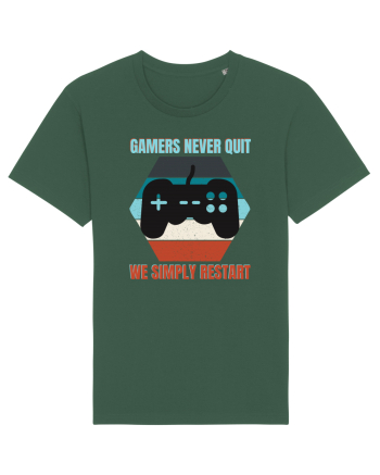 Gamers never quits Bottle Green