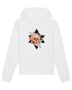 Craniu Floral in Stea Hanorac Unisex Drummer