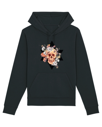 Craniu Floral in Stea Black