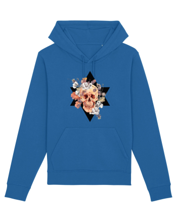 Craniu Floral in Stea Royal Blue