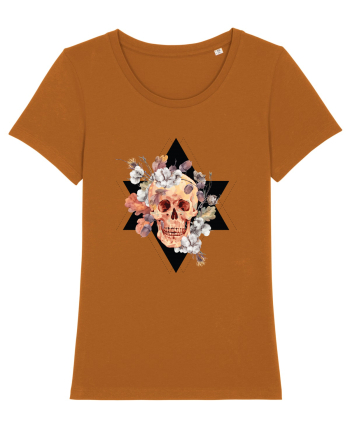 Craniu Floral in Stea Roasted Orange