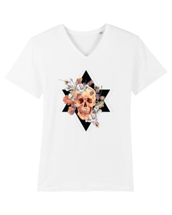 Craniu Floral in Stea White