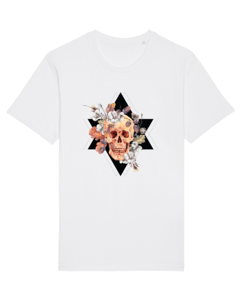 Craniu Floral in Stea White