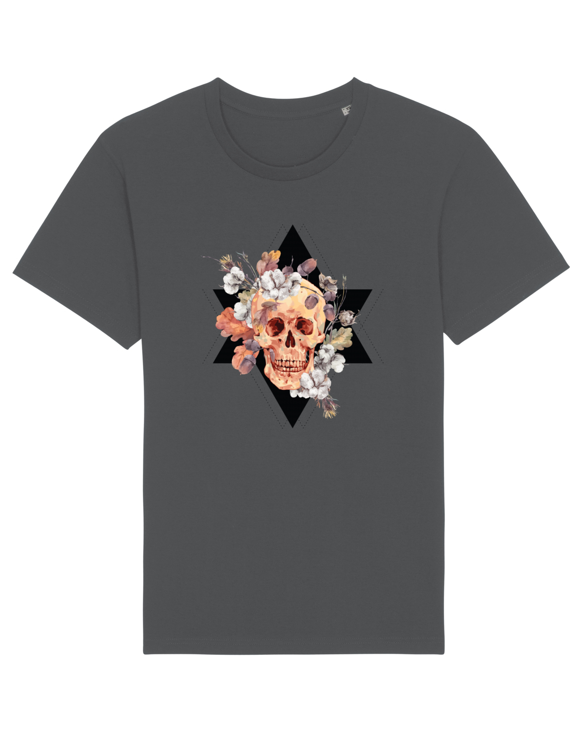Tricou mânecă scurtă Unisex Rocker Anthracite