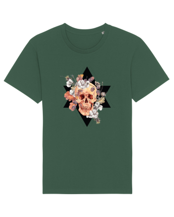 Craniu Floral in Stea Bottle Green